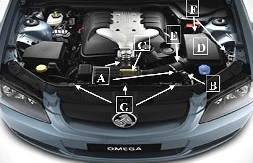 Diag 1 Removal of Factory Air Box