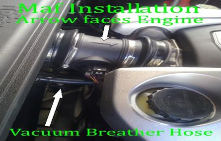 Diagram 2 – Fitting Cold Air Intake